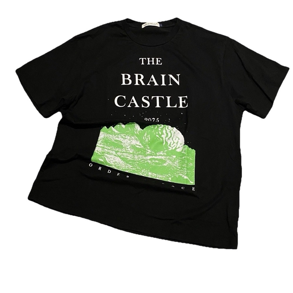 Undercover The Brain Castle 2075 T-Shirt Mens Size 3 (XL) Black Made In Japan